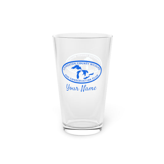 LCWCC Lakes Logo Pint Glass - 16oz