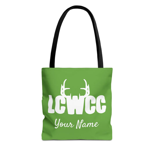 LCWCC Rack Logo Tote Bag