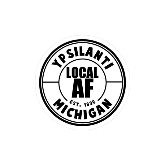 Ypsilanti Local AF Vinyl Decal