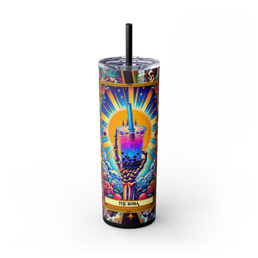 The Boba 2 Skinny Steel Tumbler with Straw, 20oz