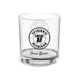 Ypsilanti Local AF Rocks Glass - 10oz Ypsilanti Local AF Rocks Glass - 10oz