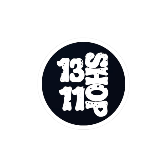 13 11 Shop Vinyl Decal