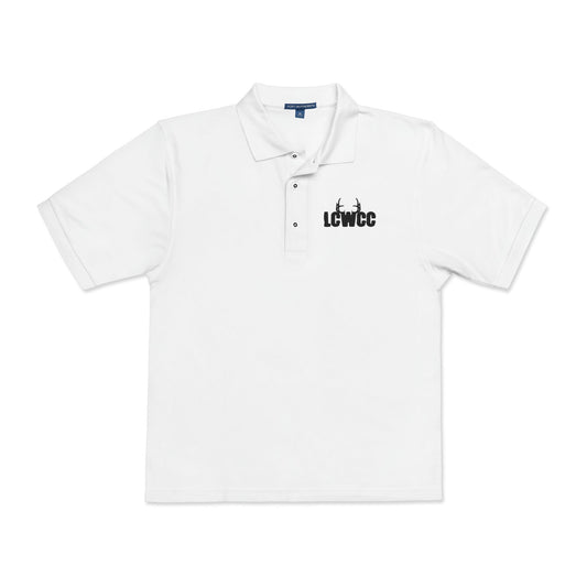 LCWCC Rack Black Logo Unisex Polo Shirt (Embroidery)