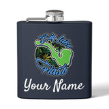 Flask - 6oz - Big Lake Glass Pipe Flask - 6oz - Big Lake Glass Pipe