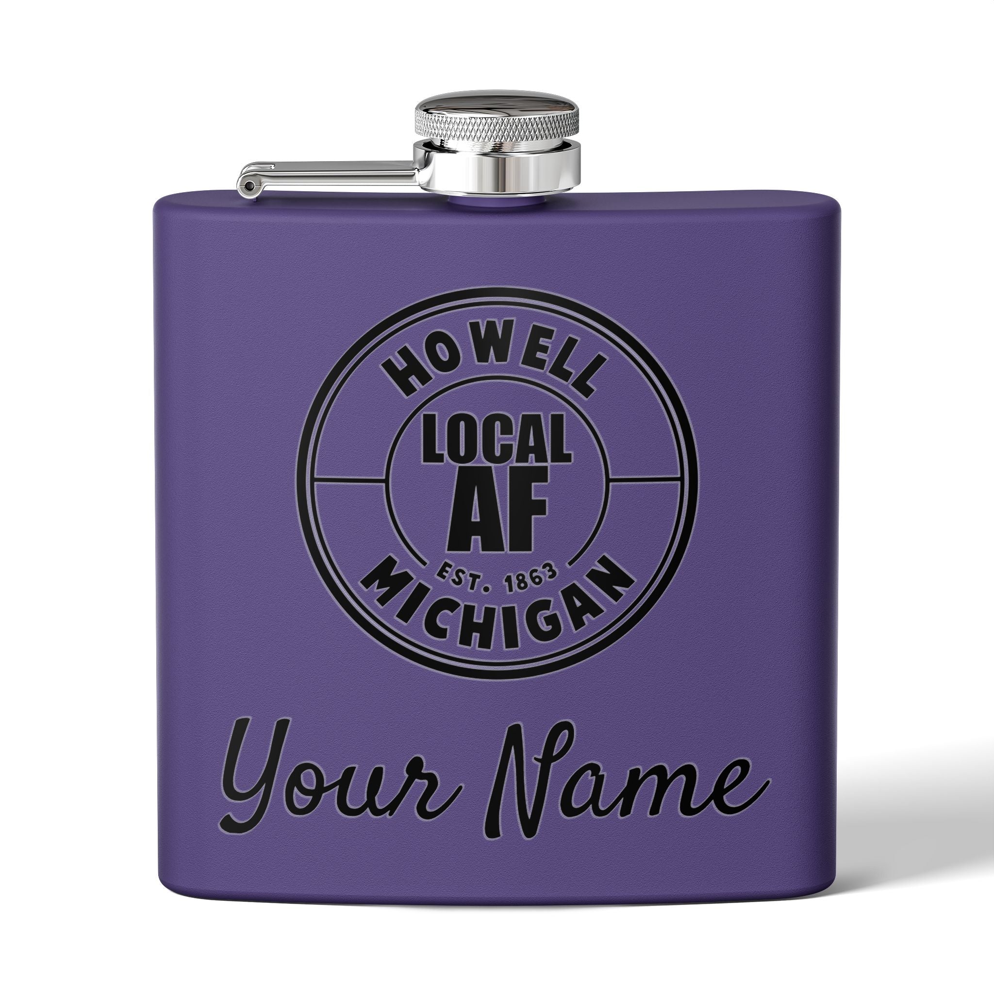 Howell Local AF Flask - 6oz Howell Local AF Flask - 6oz