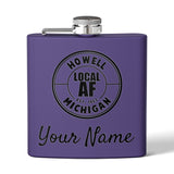 Howell Local AF Flask - 6oz Howell Local AF Flask - 6oz
