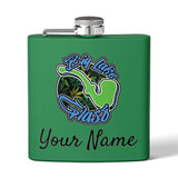 Flask - 6oz - Big Lake Glass Pipe Flask - 6oz - Big Lake Glass Pipe
