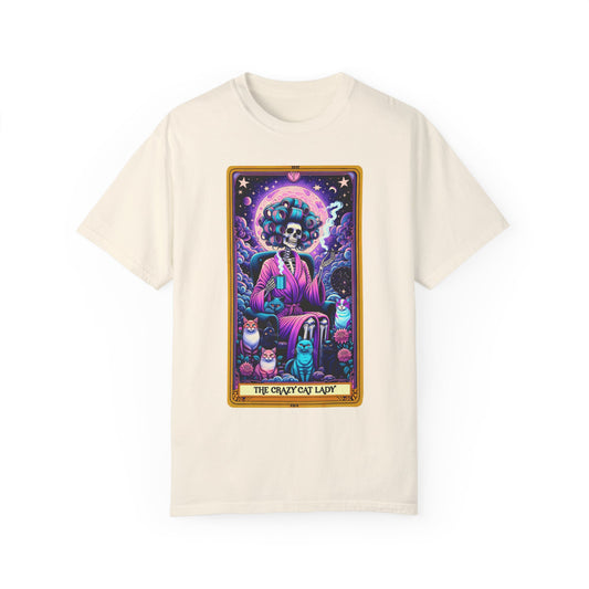 The Crazy Cat Lady 2 Unisex Comfort Colors T-shirt
