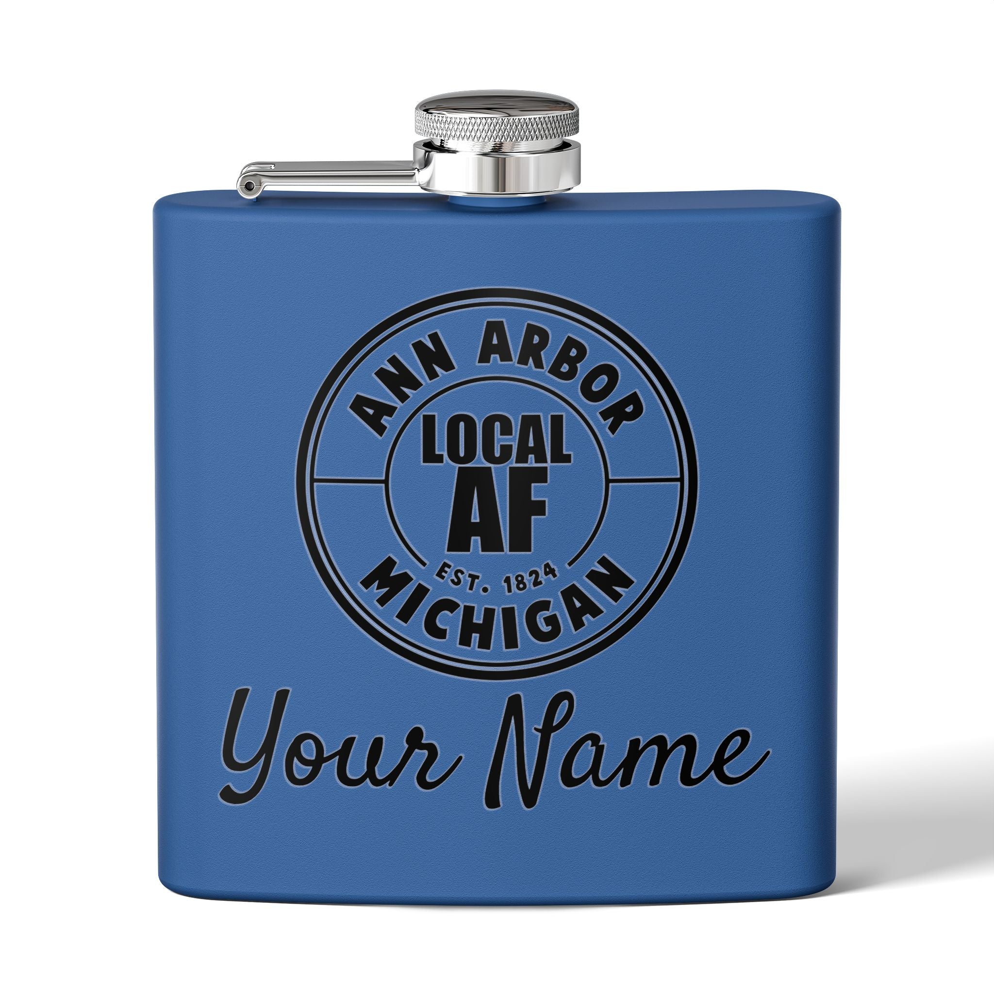 Ann Arbor Local AF Flask - 6oz Ann Arbor Local AF Flask - 6oz