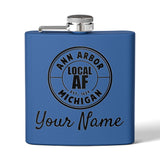 Ann Arbor Local AF Flask - 6oz Ann Arbor Local AF Flask - 6oz