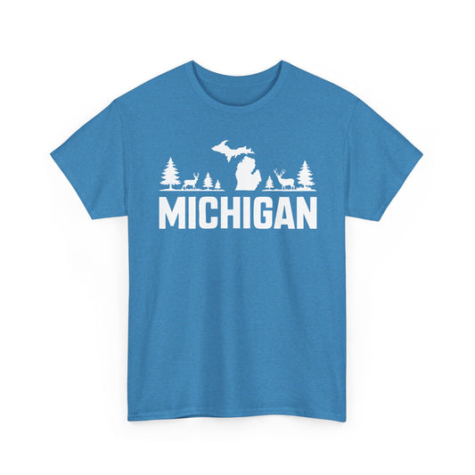 Michigan Deer Basic T-Shirt - Unisex