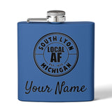 South Lyon Local AF Flask - 6oz South Lyon Local AF Flask - 6oz