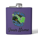 Flask - 6oz - Big Lake Glass Pipe Flask - 6oz - Big Lake Glass Pipe