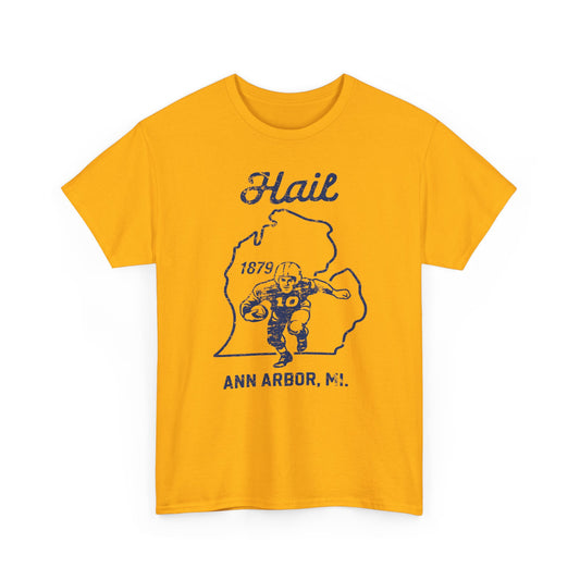 Hail MI Blue Basic T-Shirt - Unisex