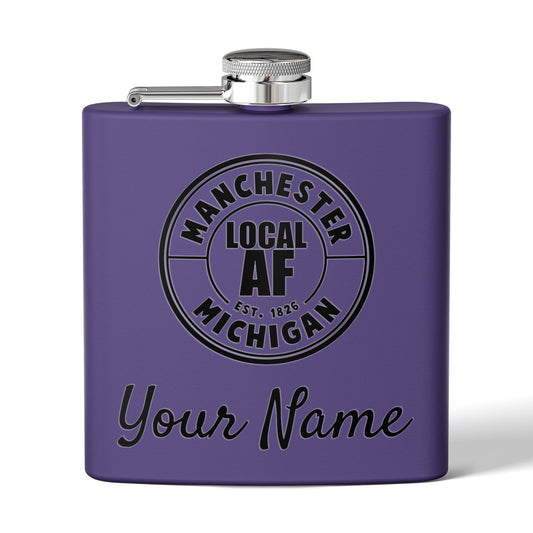 Manchester Local AF Flask - 6oz