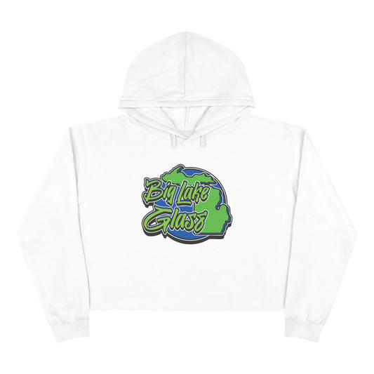 Crop Top Hoodie - Women's - Big Lake Glass