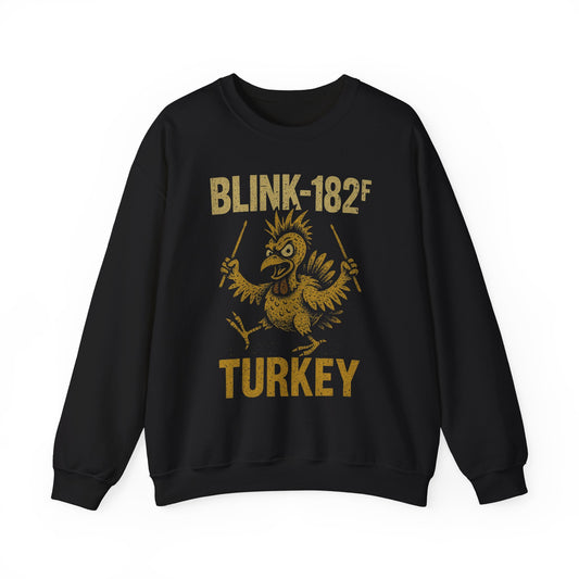 Blink-182f Turkey Crewneck Sweatshirt - Unisex