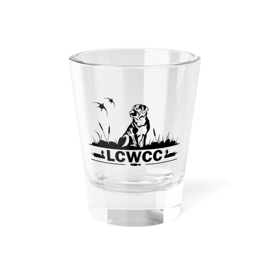 LCWCC Dog Logo Shot Glass - 1.5oz