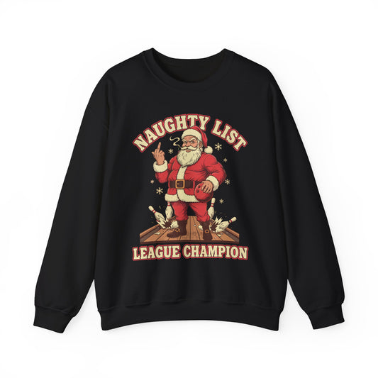 Naughty List League Champion Crewneck Sweatshirt - Unisex