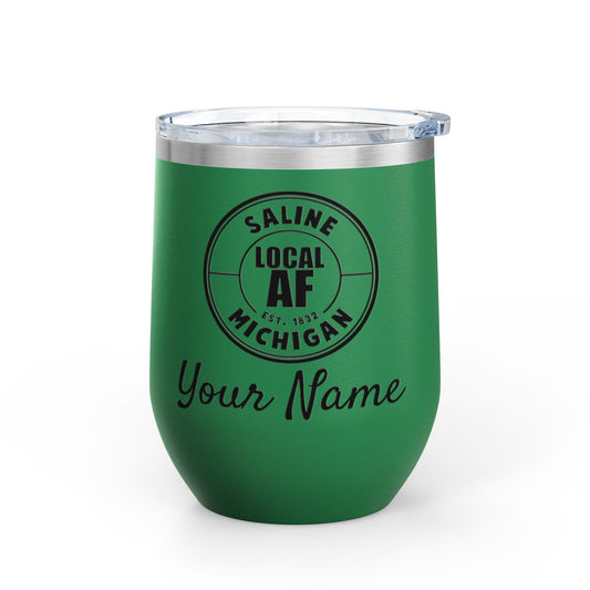 Saline Local AF Wine Tumbler - 12oz