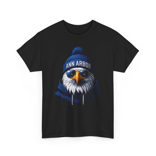 Ann Arbor Bird Winter Basic T-Shirt - Unisex