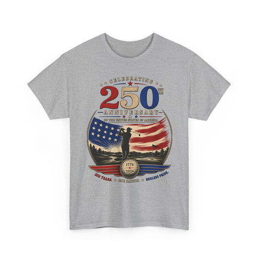 Soldier Flag Emblem 250th Anniversary Vintage Patriotic Americana Basic T-Shirt - Unisex