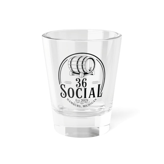 Shot Glass - 1.5oz - 36 Social