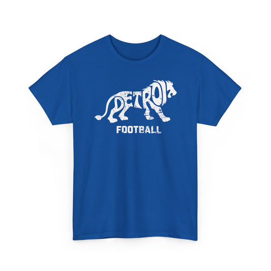 Detroit Football Lion White Basic T-Shirt - Unisex