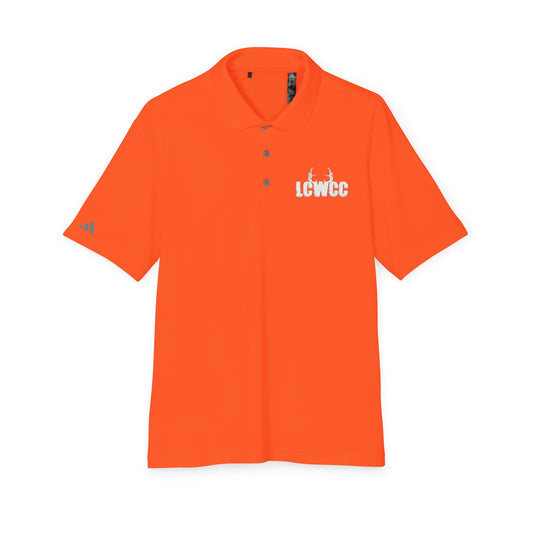 LCWCC Rack Logo Adidas Unisex Performance Polo (Embroidery)