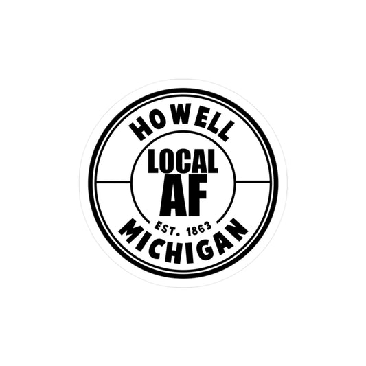 Howell Local AF Vinyl Decal