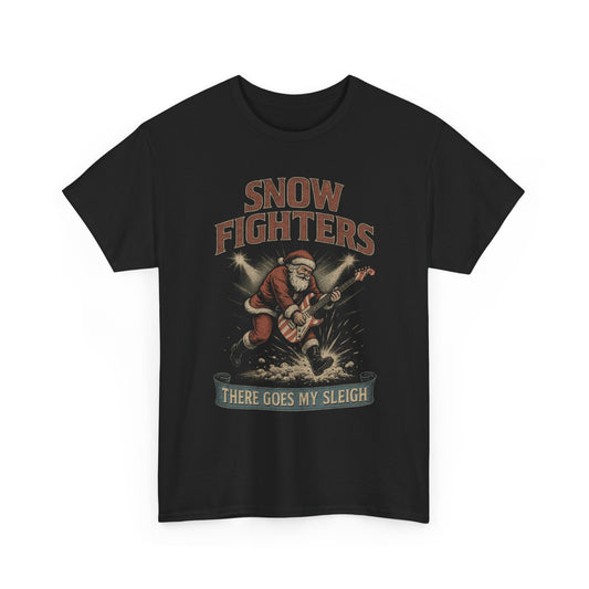 Snow Fighters There Goes My Sleigh Firefly Basic T-Shirt - Unisex