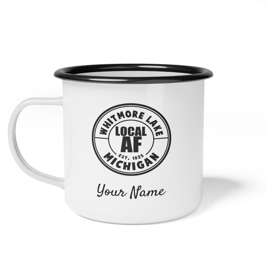 Whitmore Lake Local AF Camping Mug - 12oz