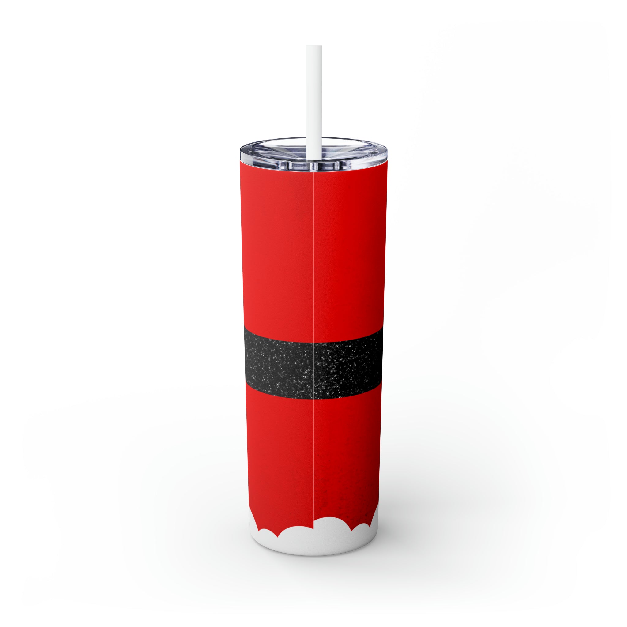 Santa Skinny Steel Tumbler with Straw, 20oz Santa Skinny Steel Tumbler with Straw, 20oz