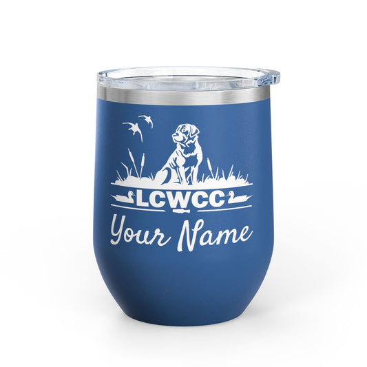 LCWCC Dog Logo Wine Tumbler - 12oz