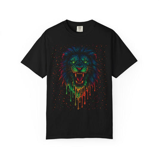 Lion Psychedelic Premium T-Shirt - Unisex