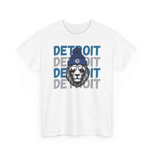 Lion White Basic T-Shirt - Unisex