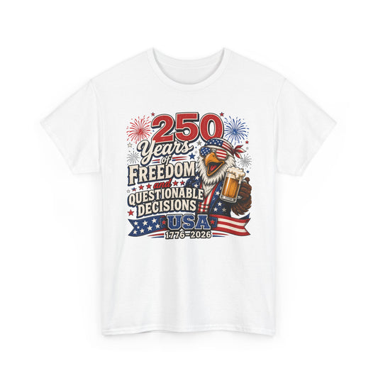 Funny Eagle Beer Mug 1776 2026 Distressed Patriotic Basic T-Shirt - Unisex