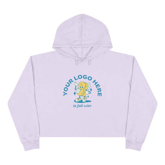 Crop Top Hoodie - Women's - Your Logo, Your Brand