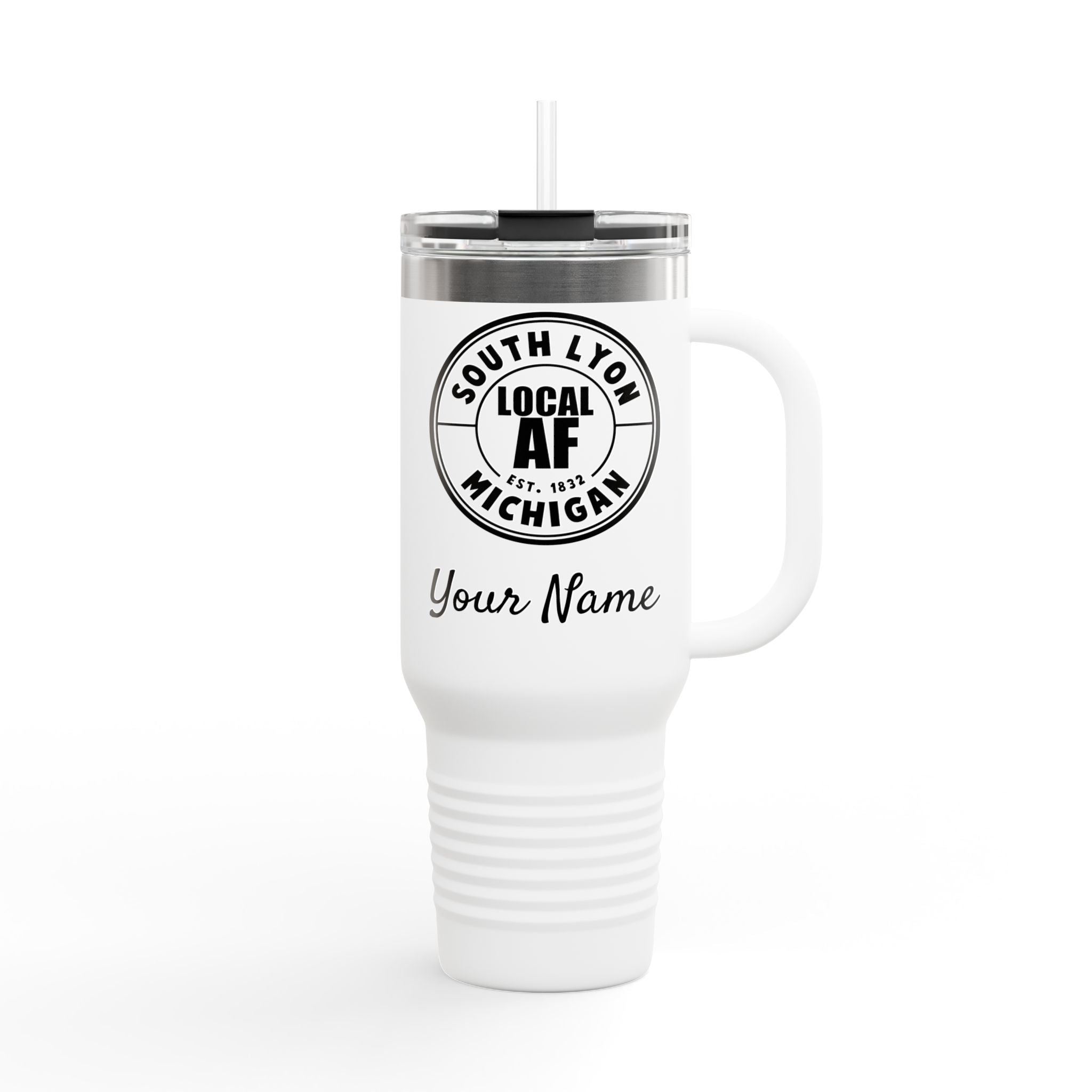 South Lyon Local AF Travel Mug - 40oz South Lyon Local AF Travel Mug - 40oz