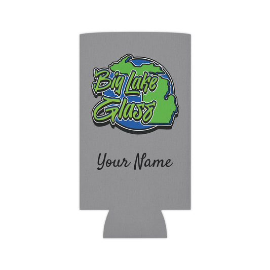 Can Cooler - Skinny - Big Lake Glass