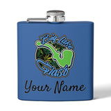 Flask - 6oz - Big Lake Glass Pipe Flask - 6oz - Big Lake Glass Pipe