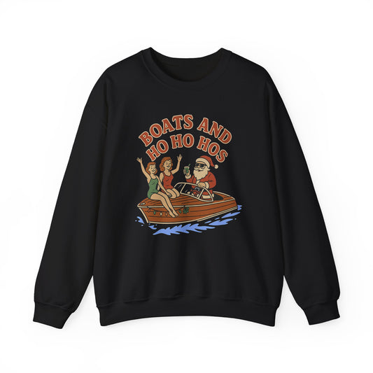 Boats And Ho Ho Hos Crewneck Sweatshirt - Unisex