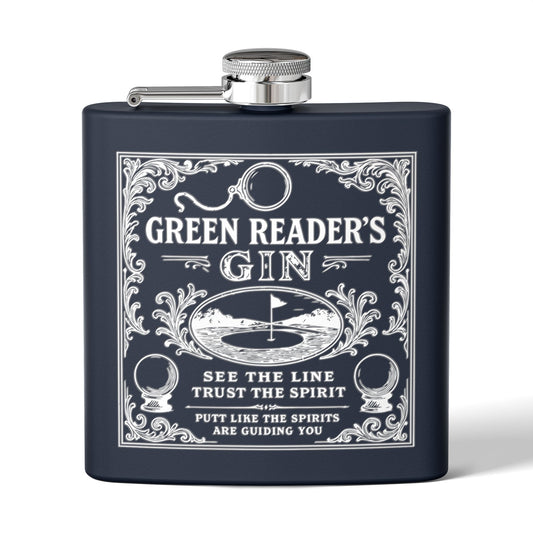 Green Reader's Flask - 6oz