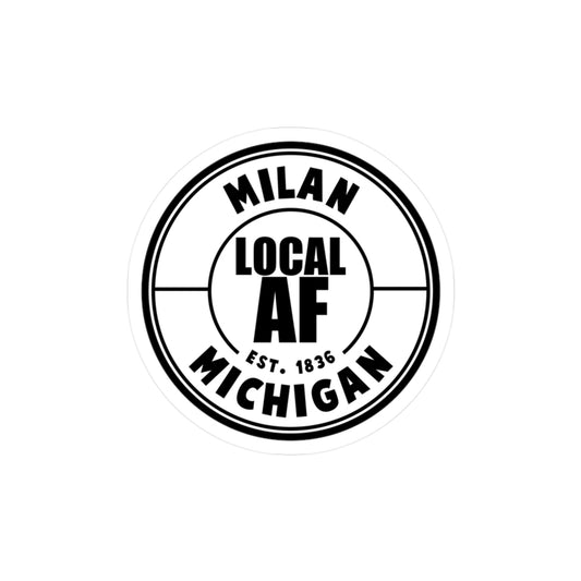 Milan Local AF Vinyl Decal