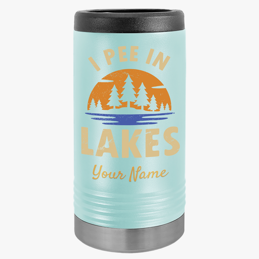 Hard Can Cooler - Skinny - I Pee In Lakes Retro Sun