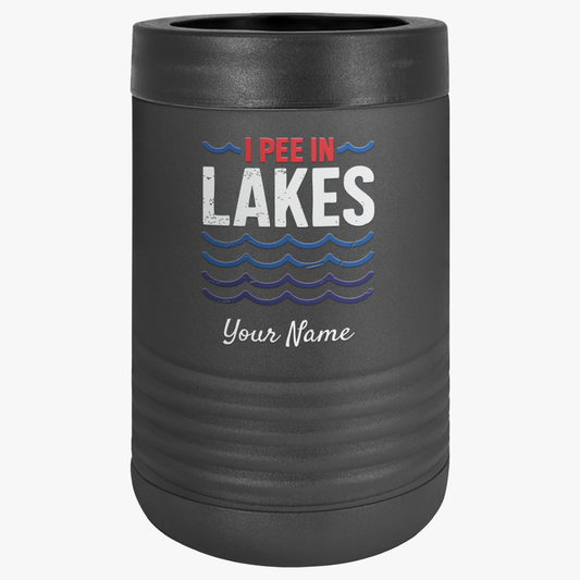 Hard Can Cooler - 12oz - I Pee In Lakes Red White & Blue