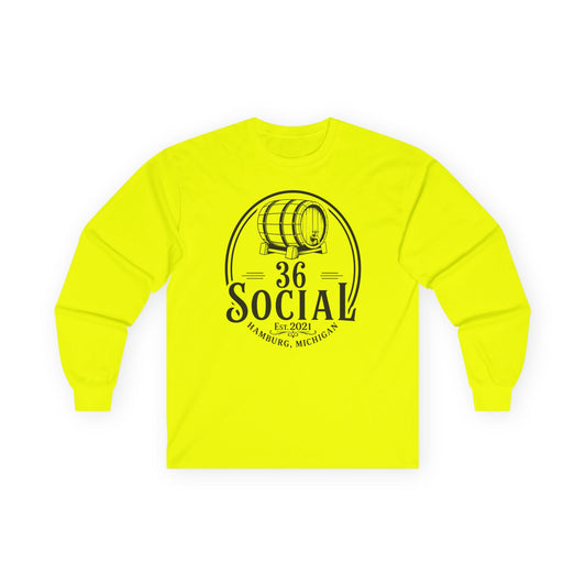 Long Sleeve Basic T-Shirt - Unisex - 36 Social