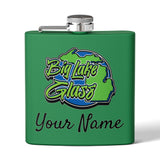 Flask - 6oz - Big Lake Glass Flask - 6oz - Big Lake Glass