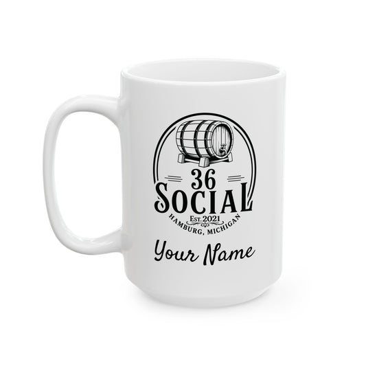 Coffee Mug - 15oz - 36 Social