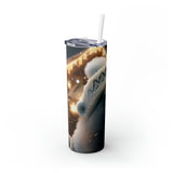 Polar Bear Skinny Steel Tumbler with Straw, 20oz Polar Bear Skinny Steel Tumbler with Straw, 20oz